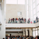 Crowd in Overture Center lobby